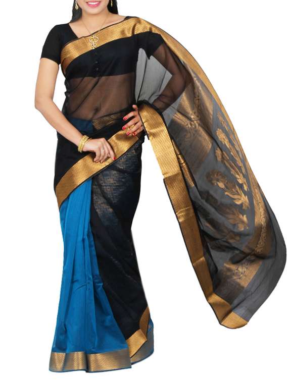 the chennai silks saree with blouse