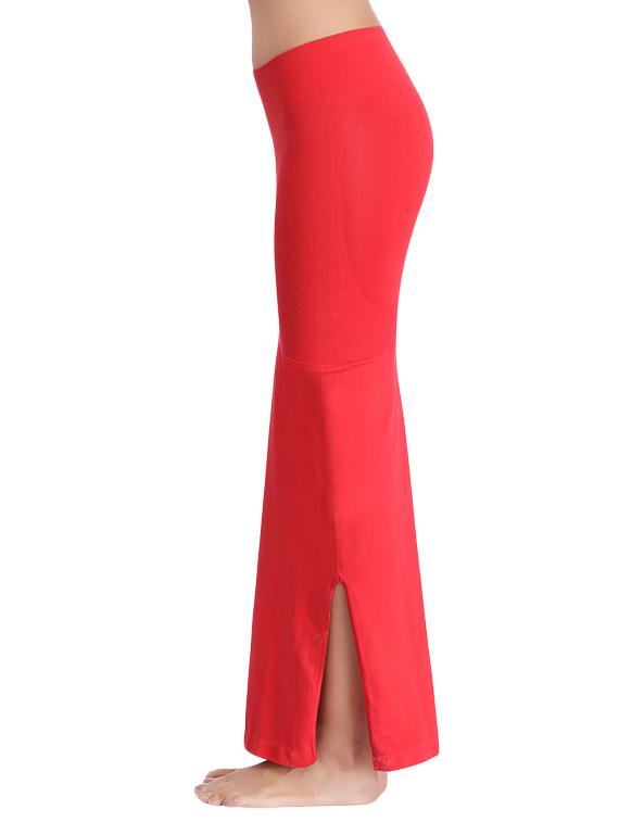 red nylon shaper thighs shapewear - 13430267 - Standard Image - 1