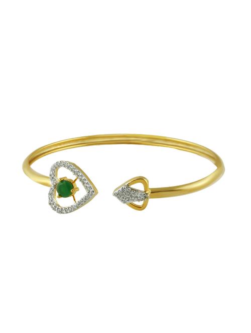 gold brass bracelet - 13435361 - Standard Image - 0