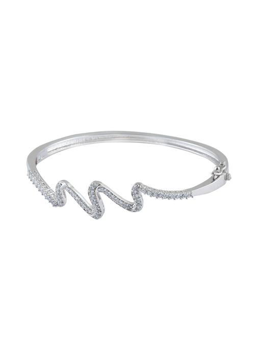 silver brass bracelet - 13435365 -  Standard Image - 0
