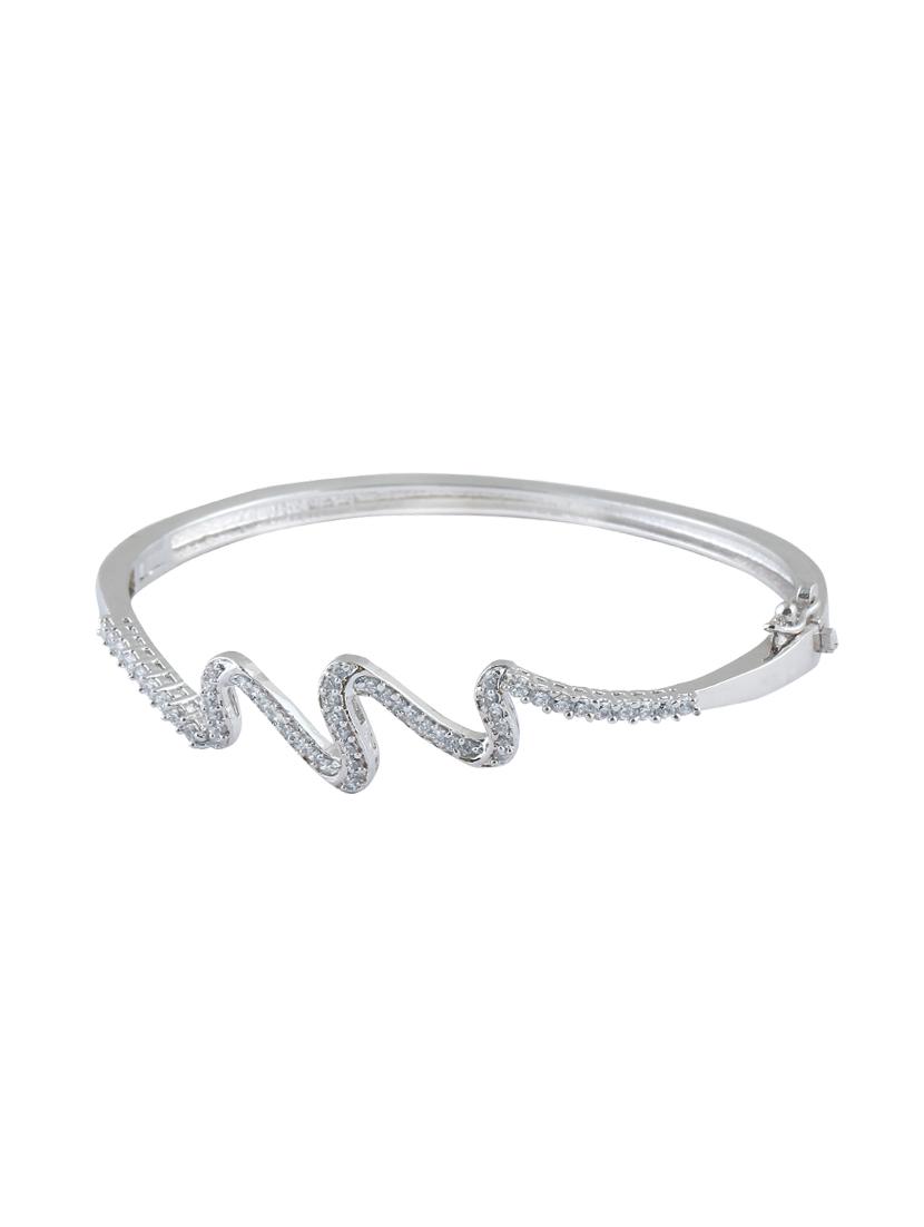 silver brass bracelet - 13435365 -  Zoom Image - 0