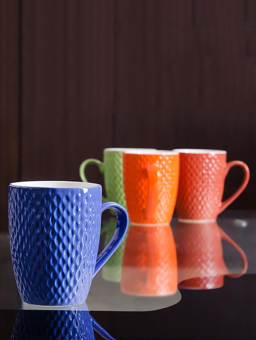 set of 4 ceramic coffee mugs - 13435933 - Zoom Image - 0