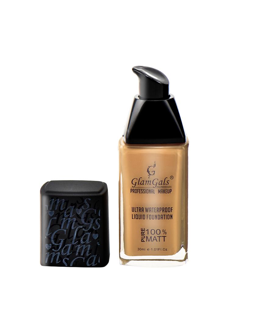 glamgals ultra water proof liquid foundation,natural tan,30 ml