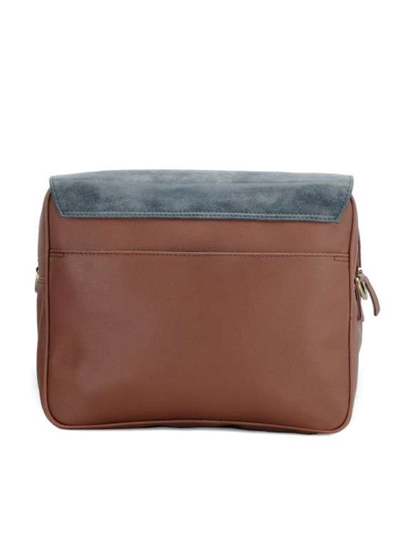 brown leatherette sling bag - 13447726 -  Standard Image - 1