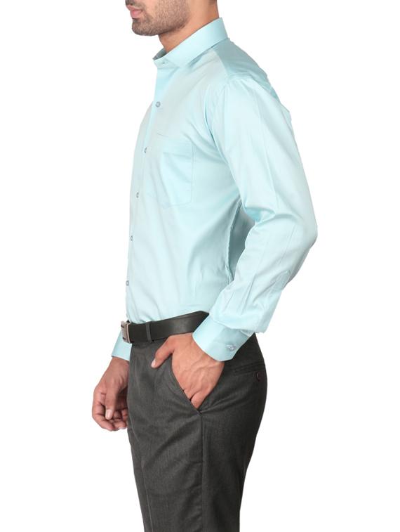 light blue cotton formal shirt - 13449961 -  Standard Image - 1