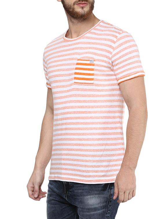 orange cotton tshirt - 13454912 - Standard Image - 1