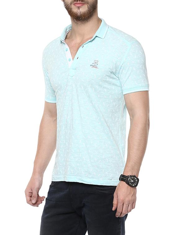 blue cotton tshirt - 13454918 - Standard Image - 1