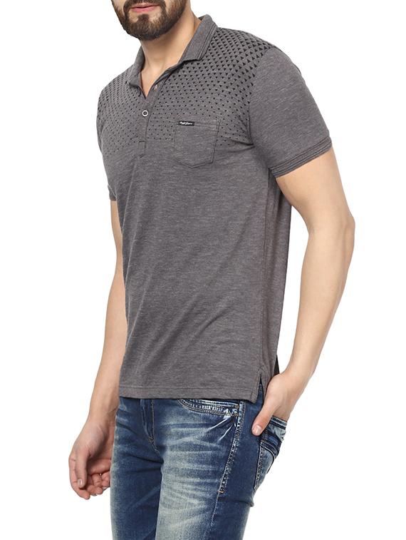 grey cotton t-shirt - 13454926 - Standard Image - 1