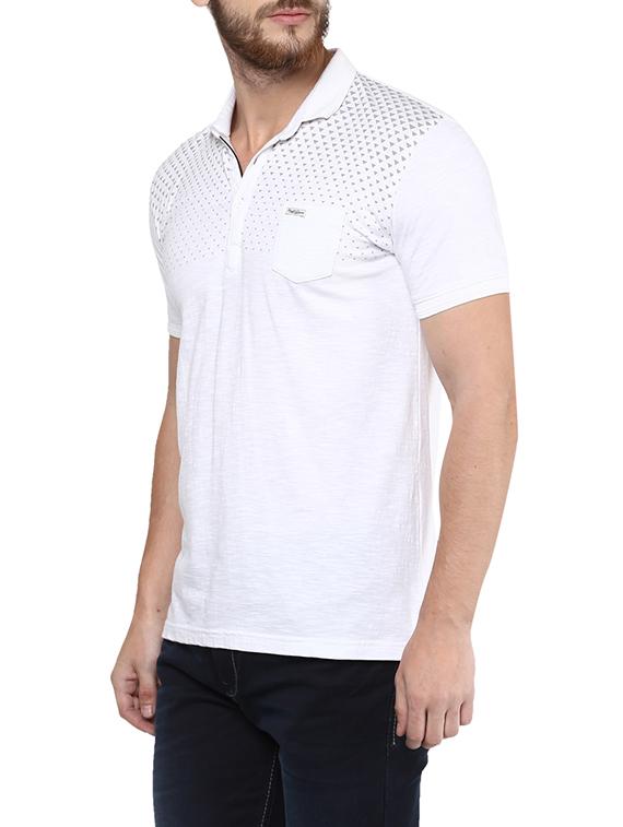 white cotton t-shirt - 13454927 - Standard Image - 1