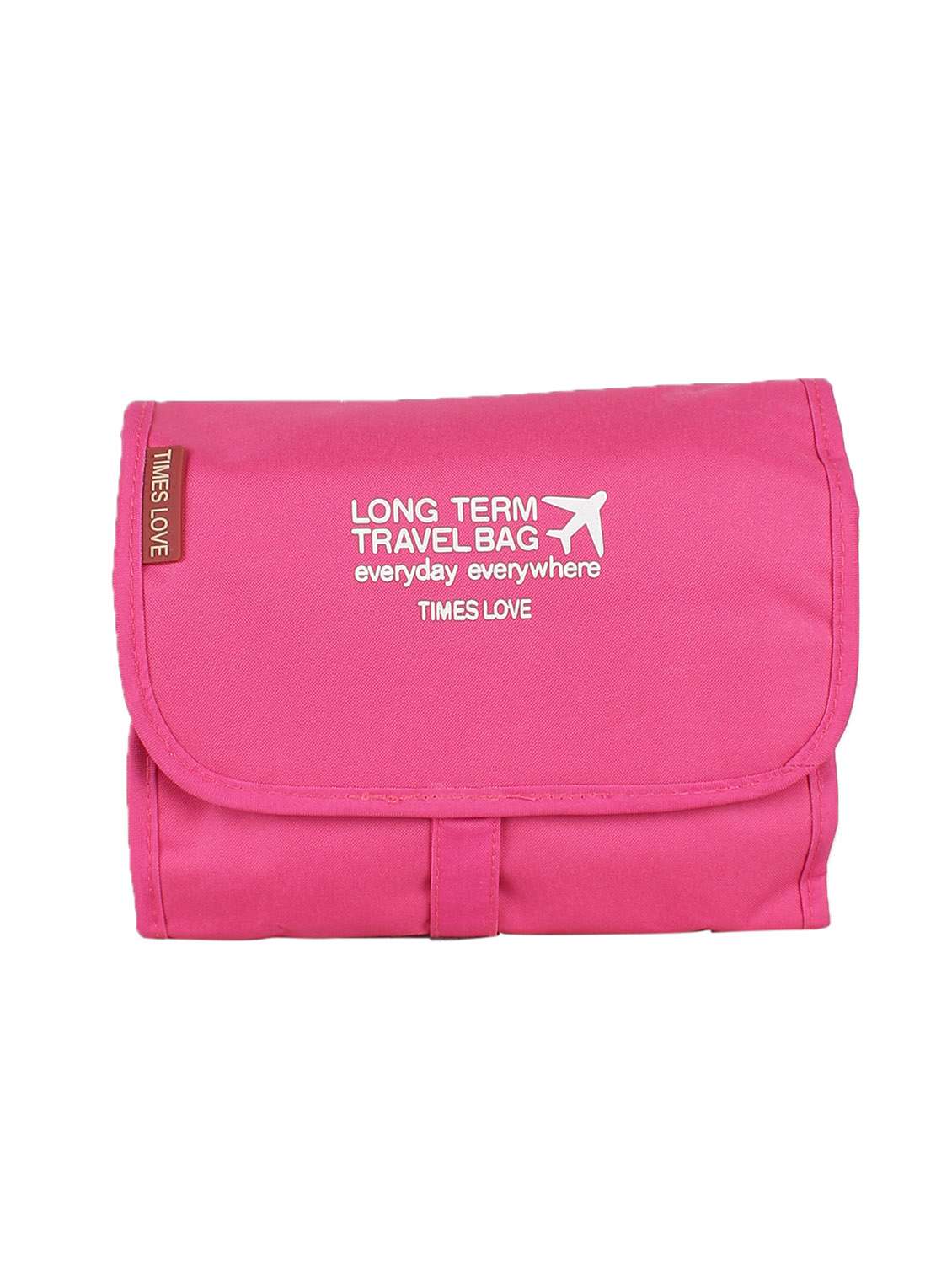 pink polyester utility bag