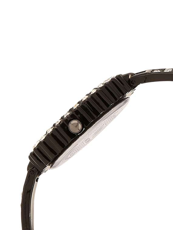 watch me black metal black dial watch for women wmal-124 - 13459143 - Standard Image - 1