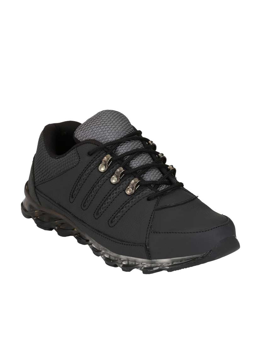 grey pvc sport shoes