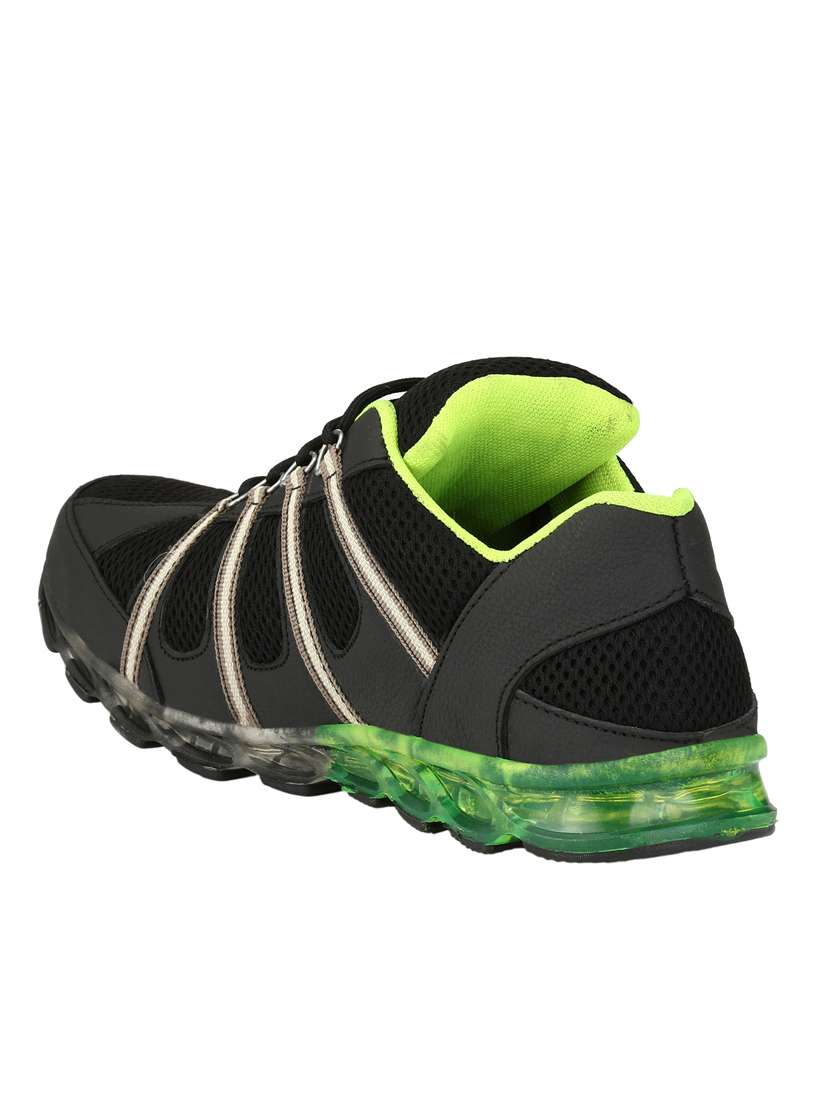men black lace up sport shoe - 13470787 -  Standard Image - 1