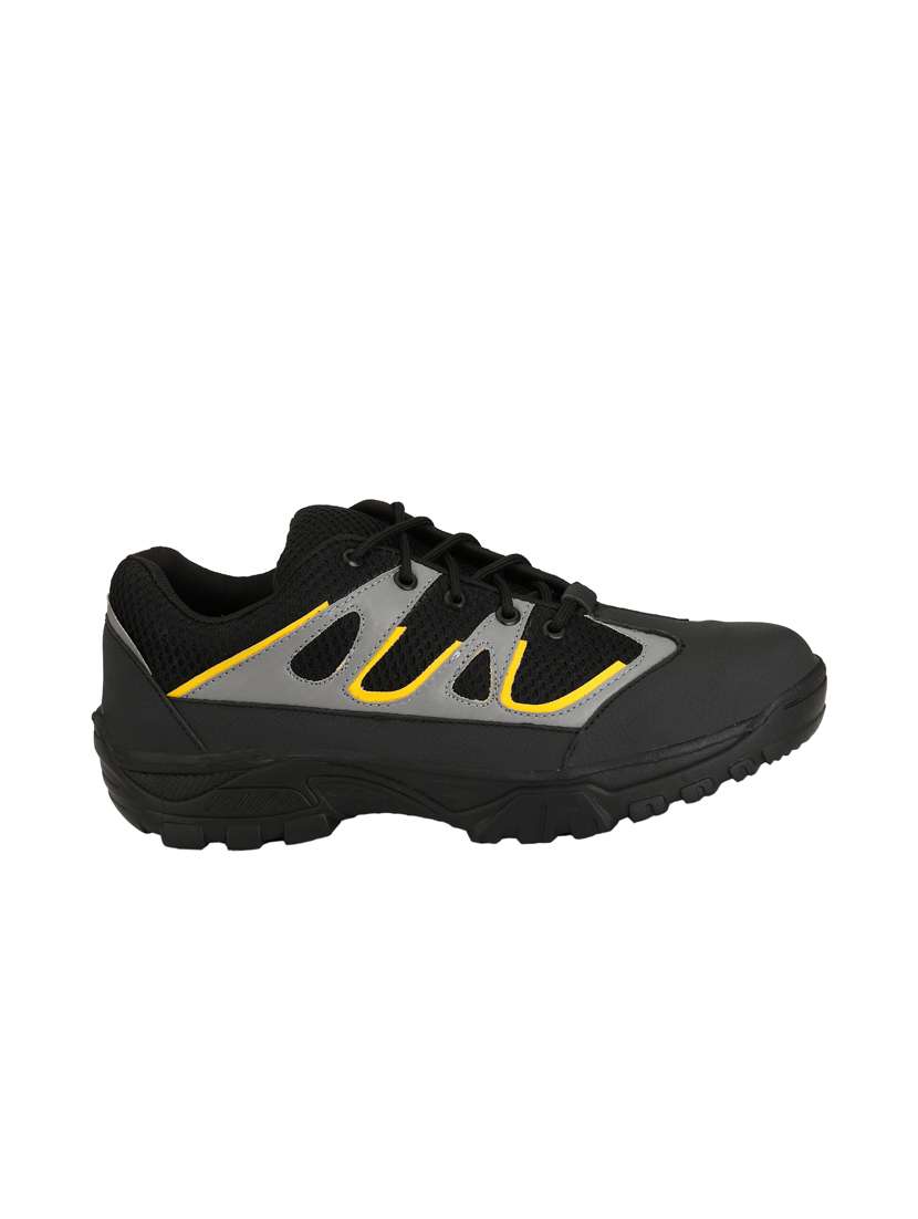 black pu sport shoes - 13473378 -  Standard Image - 1