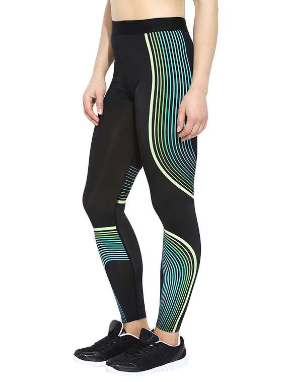 black nylon leggings - 13481533 -  Standard Image - 1