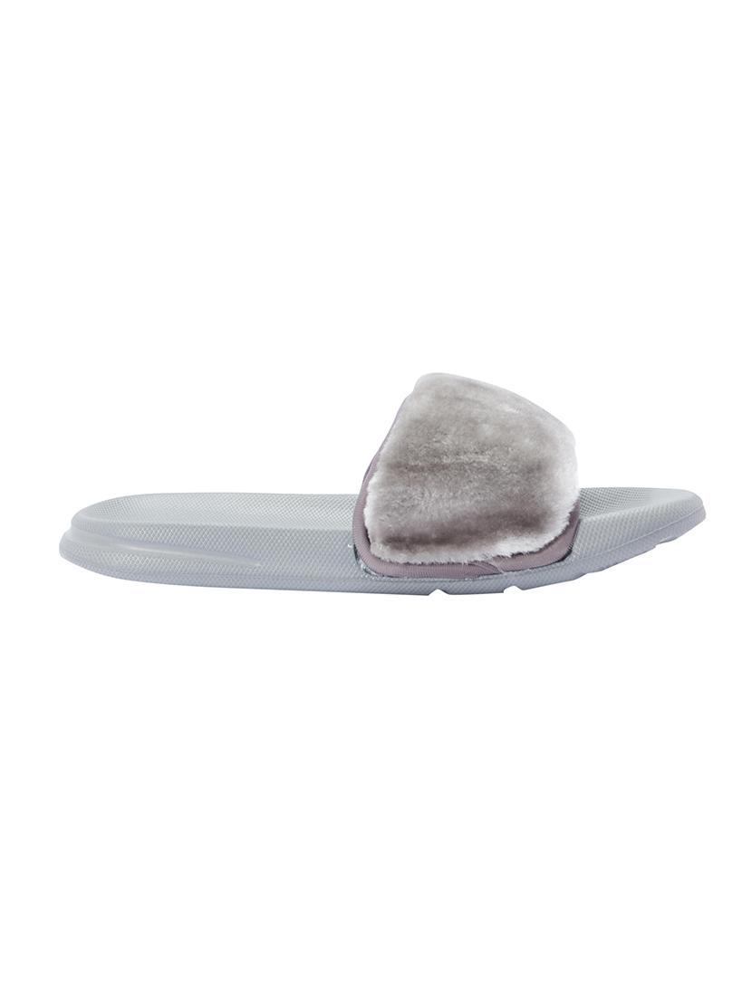 silver casual slides - 13550583 - Standard Image - 1