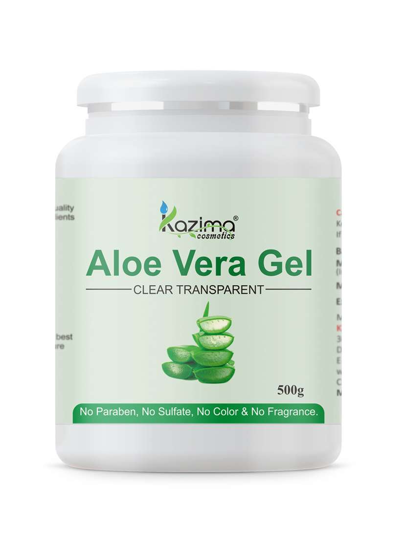 kazima pure natural raw aloe vera gel (500 gram)