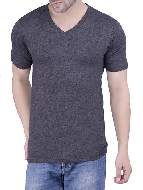grey cotton regular t-shirt - 13599521 - Standard Image - 0