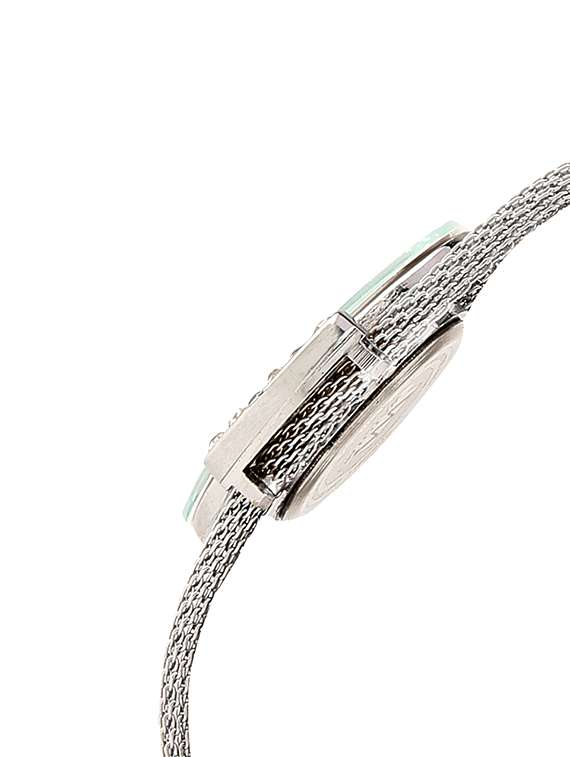watch me white dial silver metal watch wmal-134 - 13604907 -  Standard Image - 1
