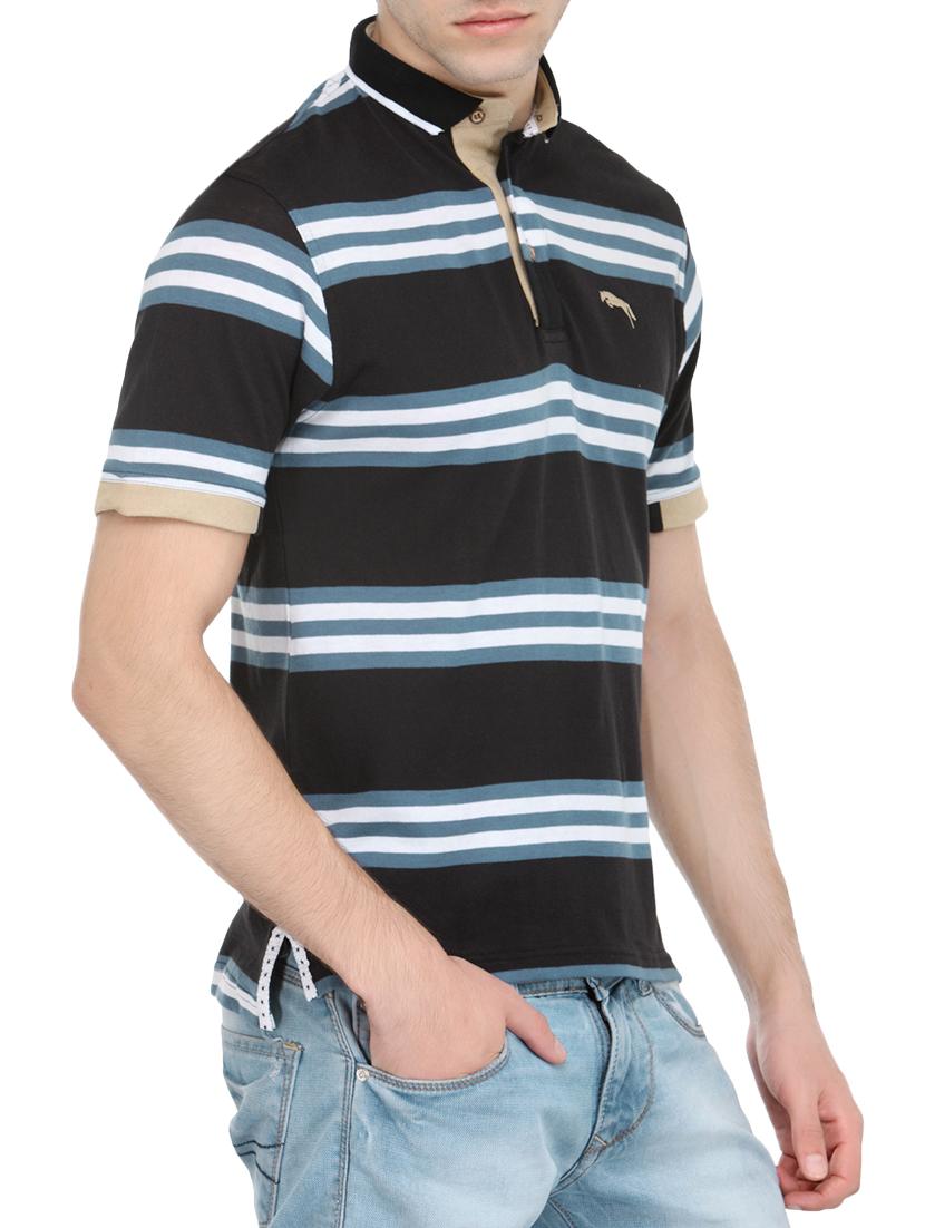 black cotton t-shirt - 13650091 - Standard Image - 1