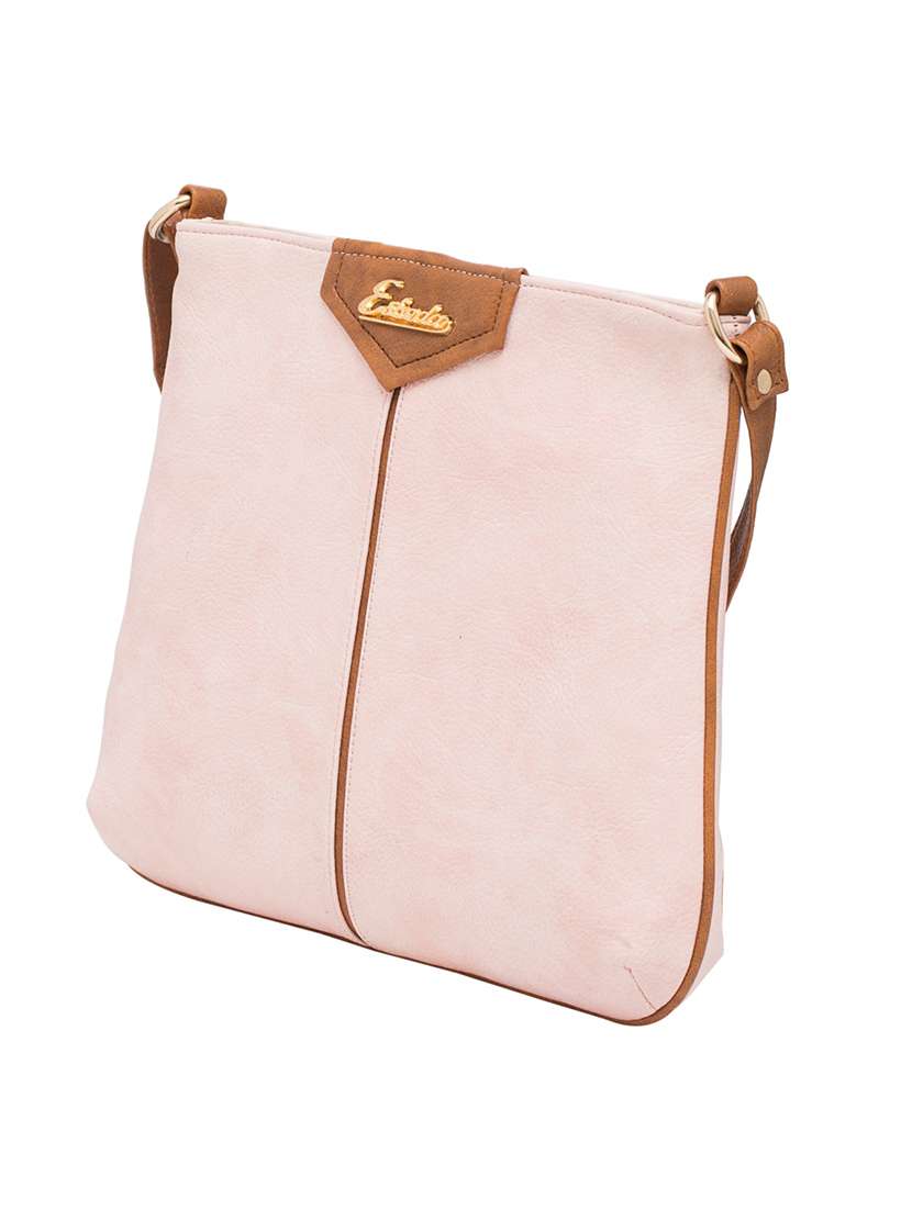 pink canvas sling bag - 13650336 - Standard Image - 4