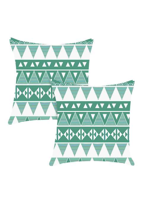 ambbi collection digitally printed polyester set of 2 cushion cover - 13652847 - Standard Image - 0