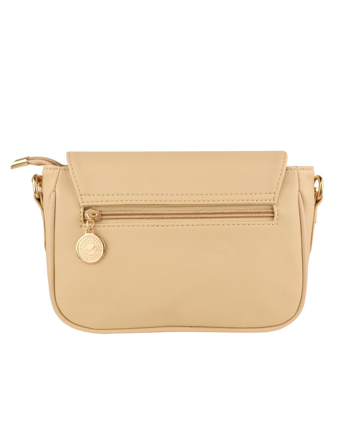 beige leatherette sling bag - 13656936 -  Standard Image - 1