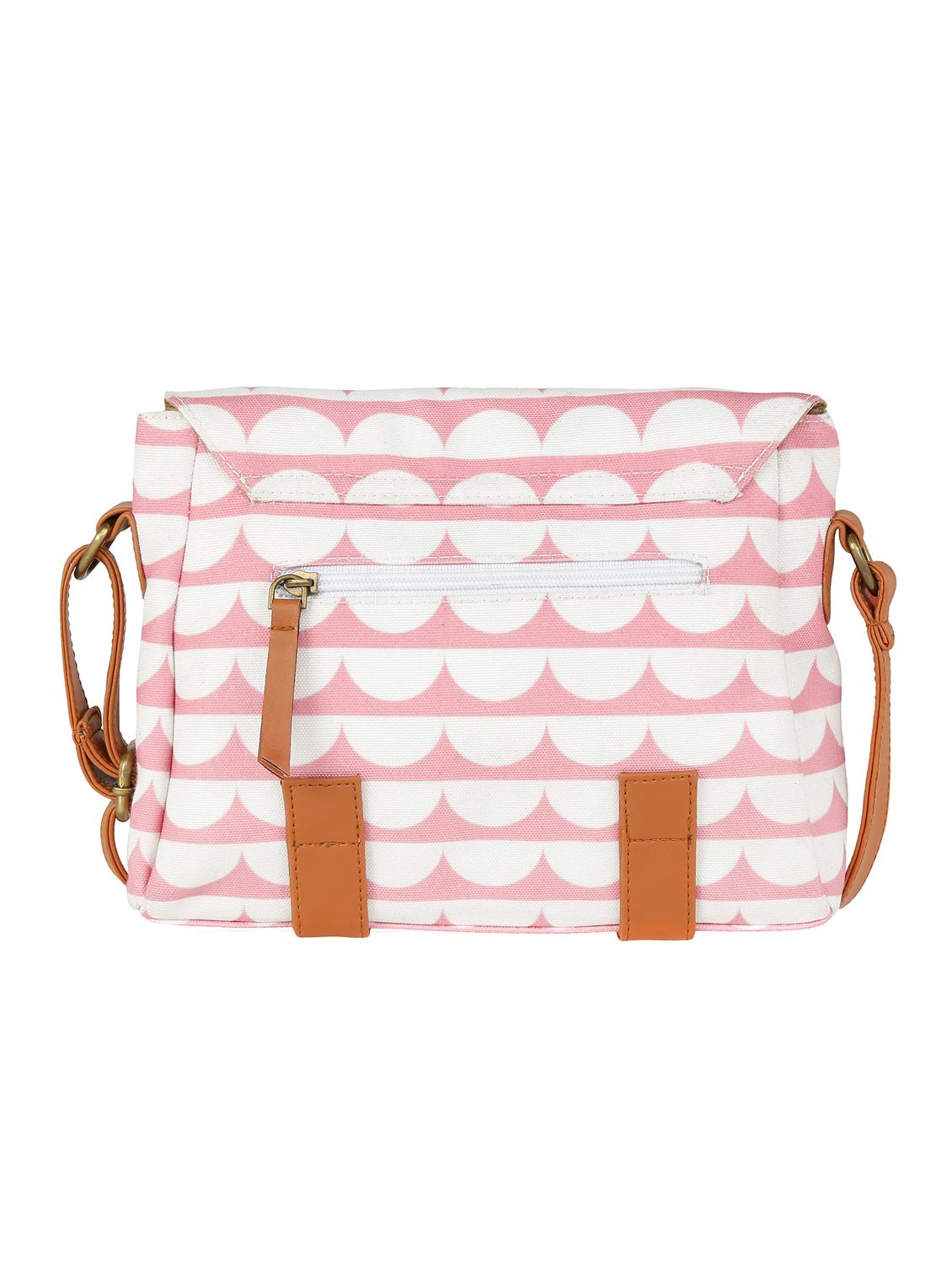 multi coloured canvas printed sling bag - 13659679 - Standard Image - 1
