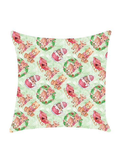 digitally printed cushion cover with bear design - 13662563 -  Standard Image - 0