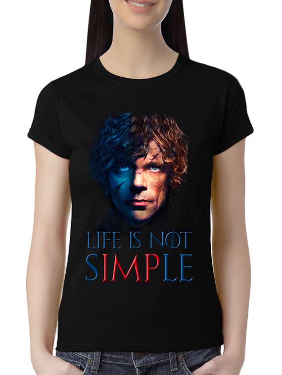 black cotton regular tshirt