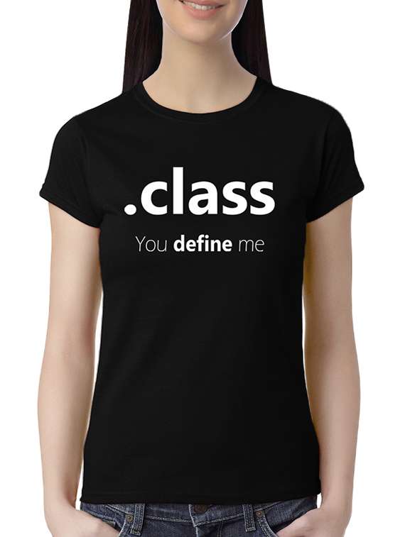 black cotton regular tshirt