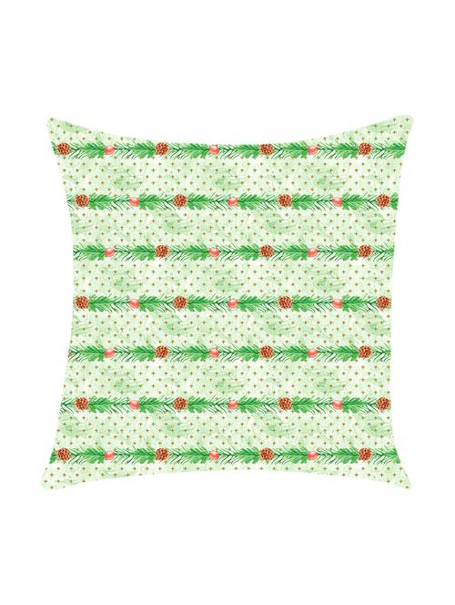 digitally printed cushion cover with leaf design - 13667810 -  Standard Image - 0