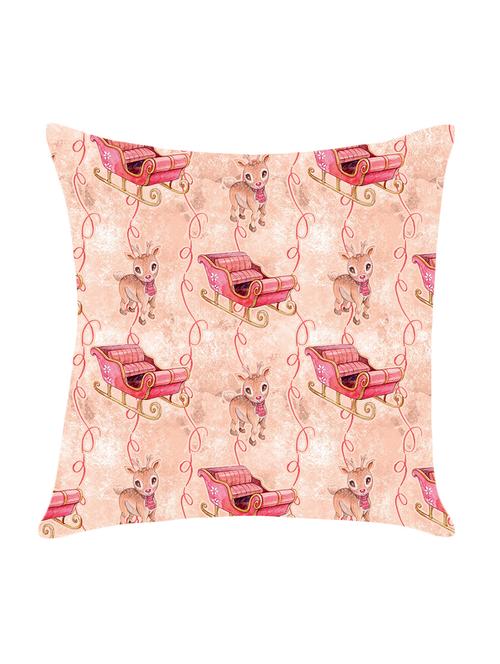 digitally printed cushion cover with cute dear design - 13667816 - Standard Image - 0