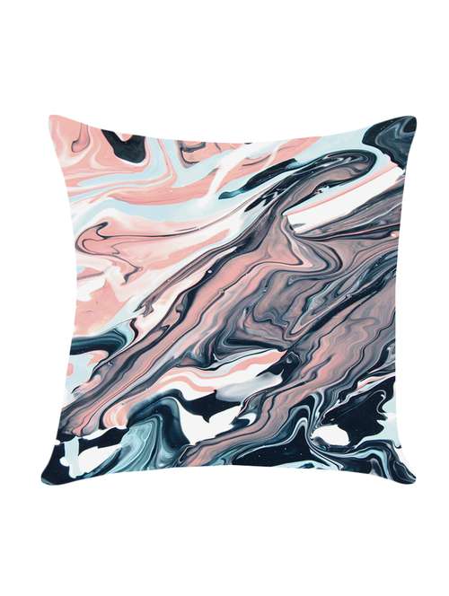 digitally printed cushion cover with marble design - 13667848 -  Standard Image - 0