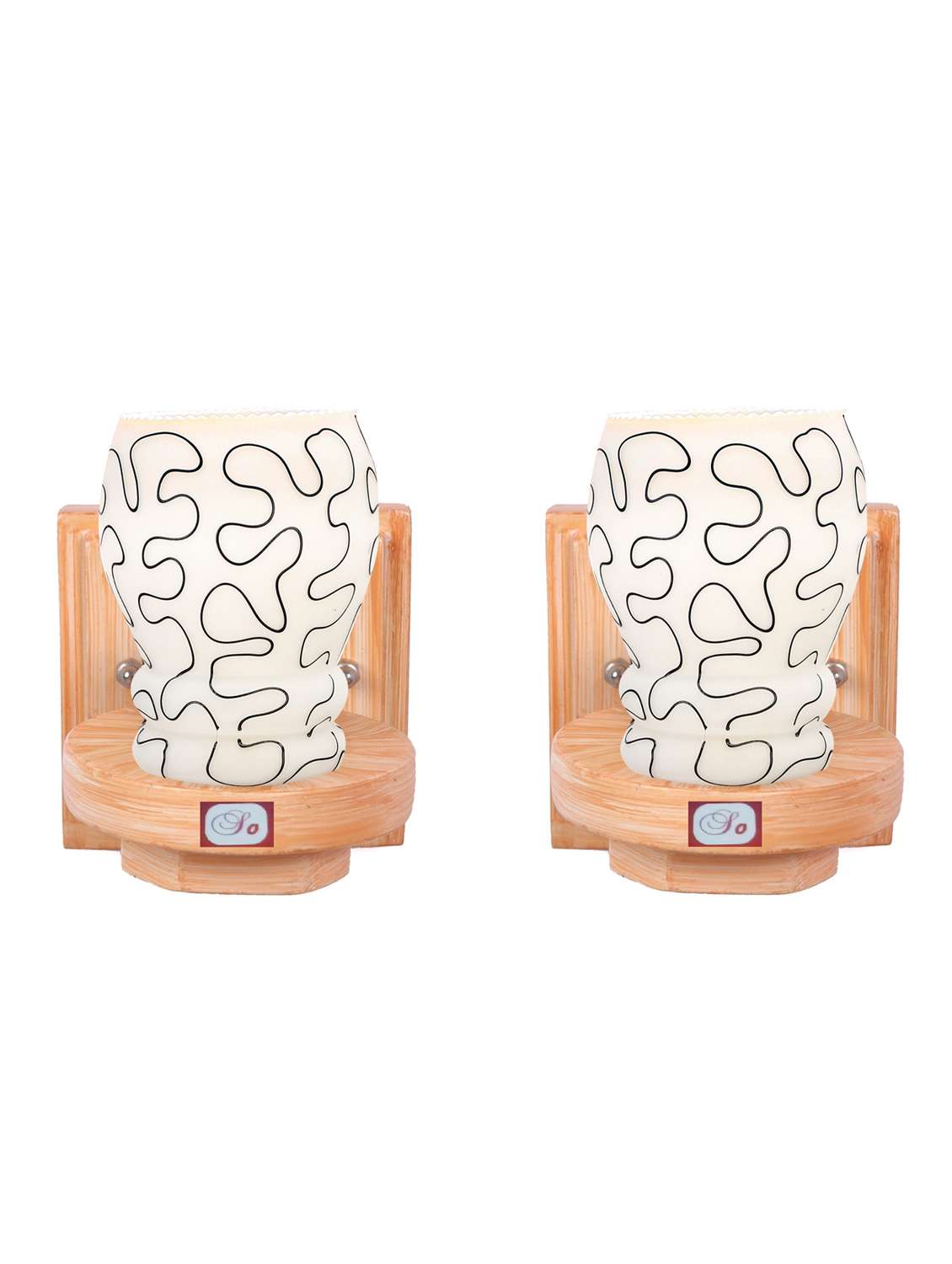 somil new design & shape hand decorative wall lamps (set of four) - 13668963 -  Standard Image - 1