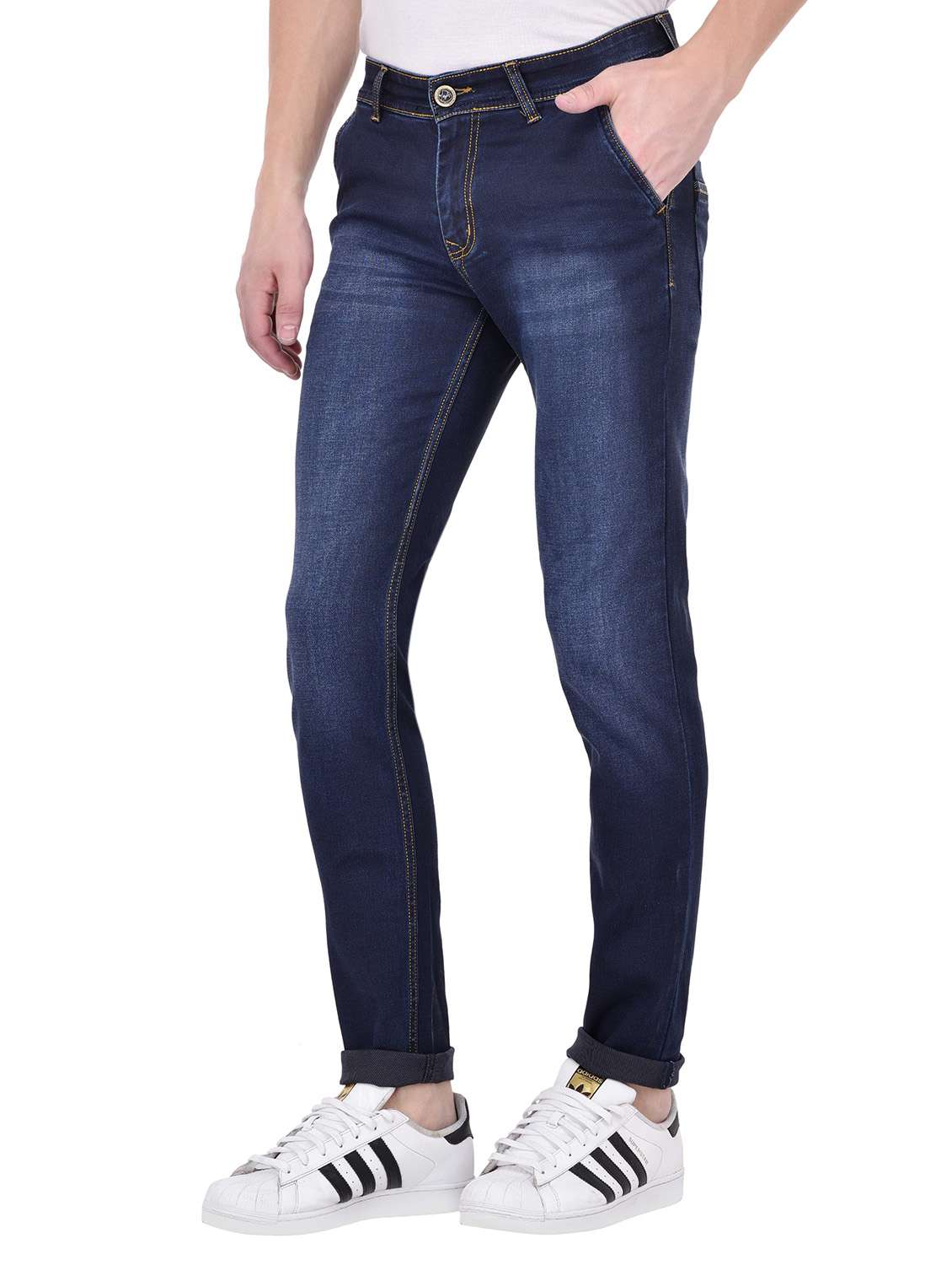 blue cotton jean - 13672065 -  Standard Image - 1