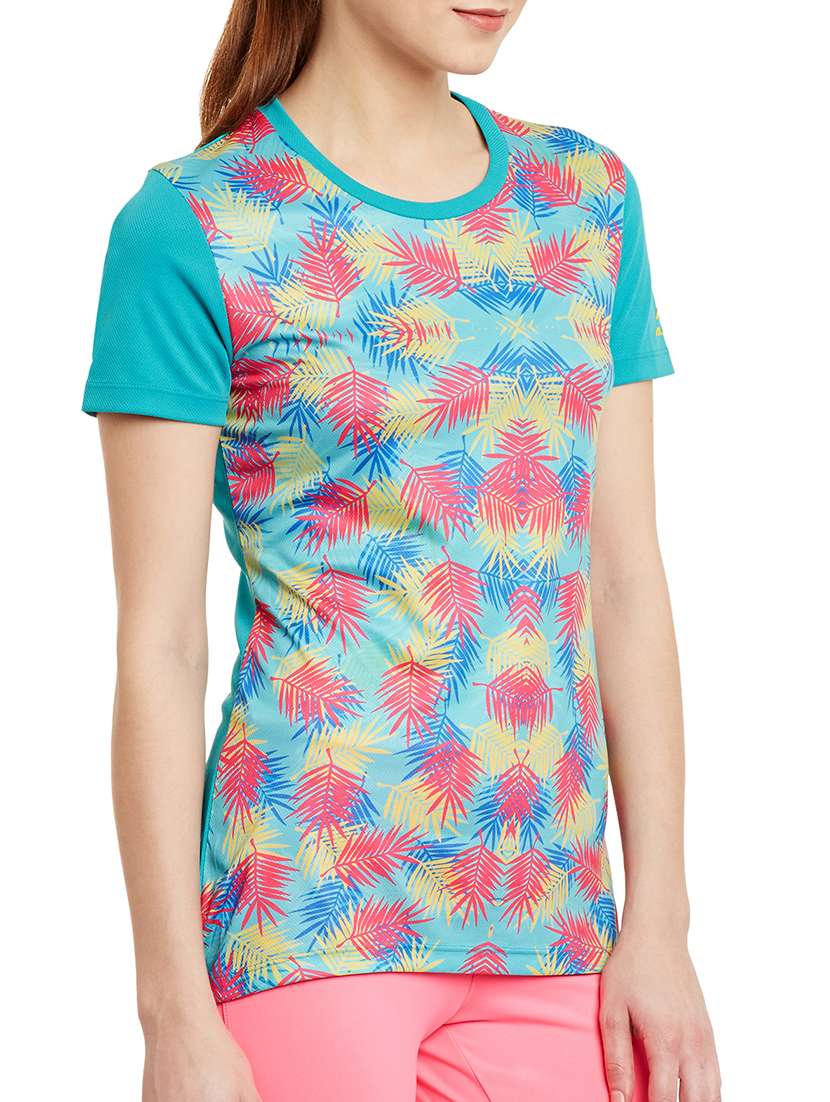 blue printed tee - 13672272 -  Standard Image - 1