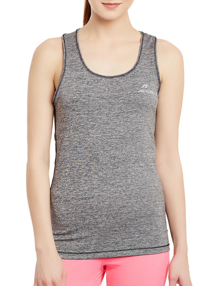 solid grey tank tee - 13672275 - Zoom Image - 0