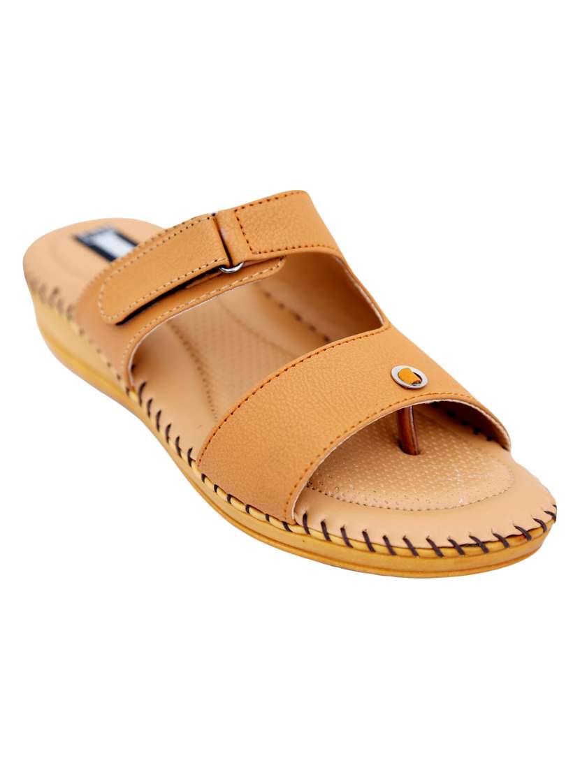 tan toe separator  sandal