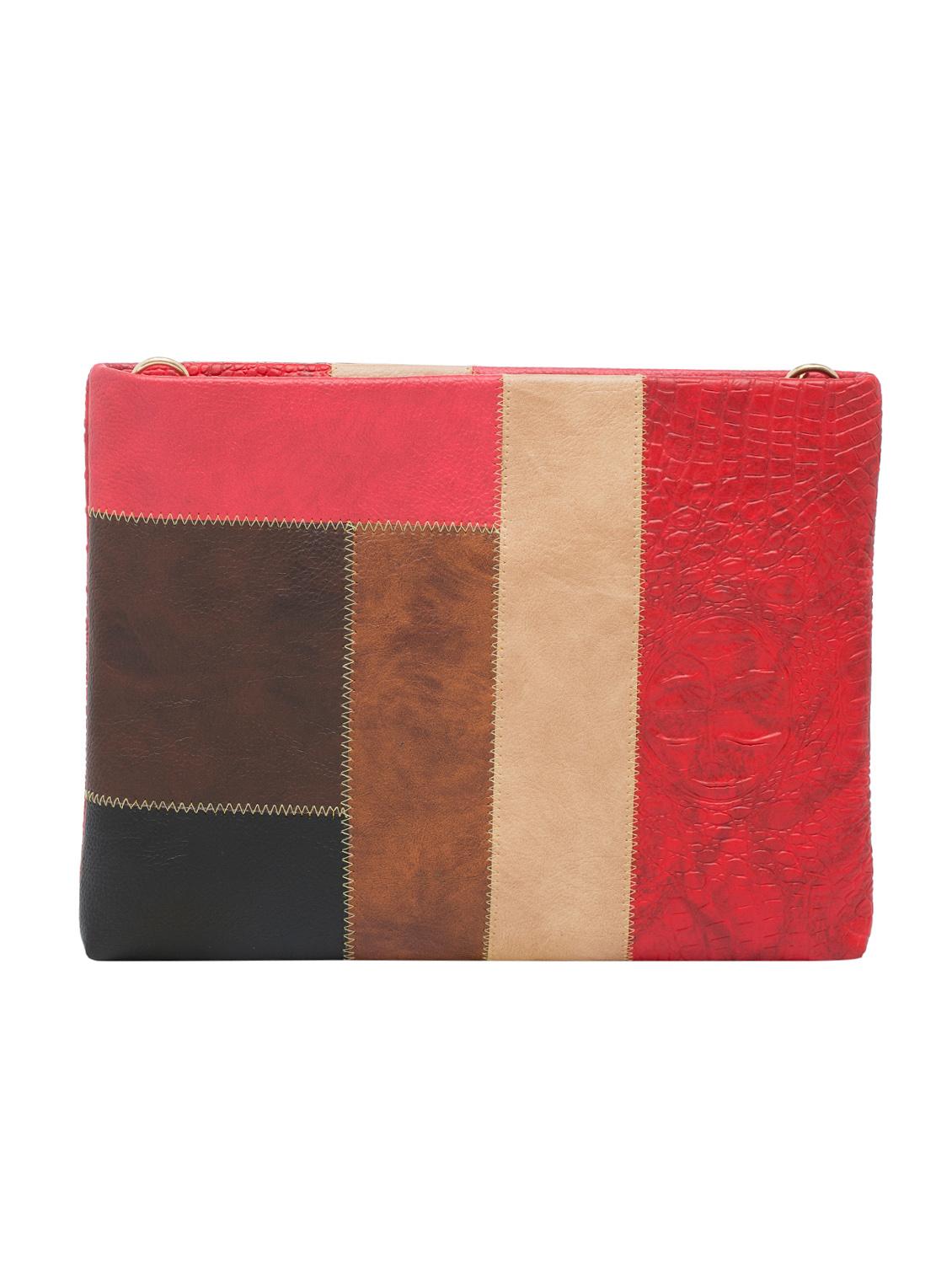 multi coloured leatherette regular sling bag - 13699076 - Standard Image - 1