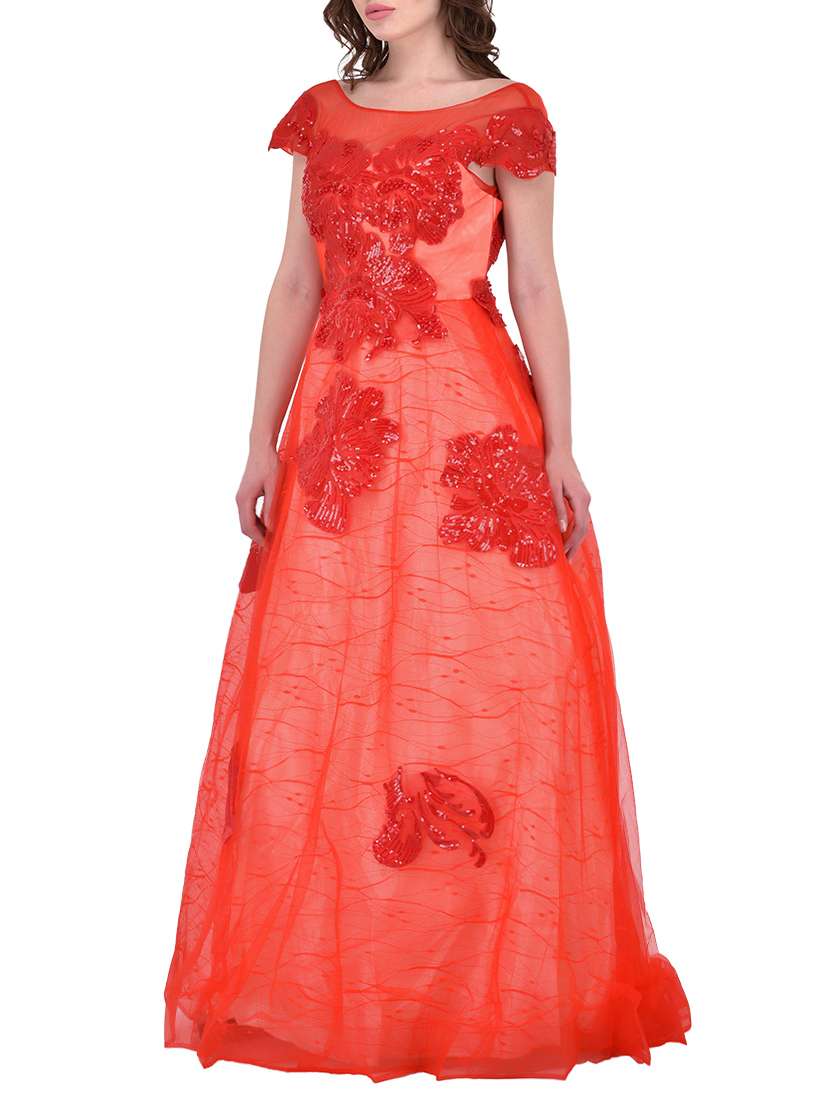 women's fit & flare maxi dress - 13699394 -  Standard Image - 1