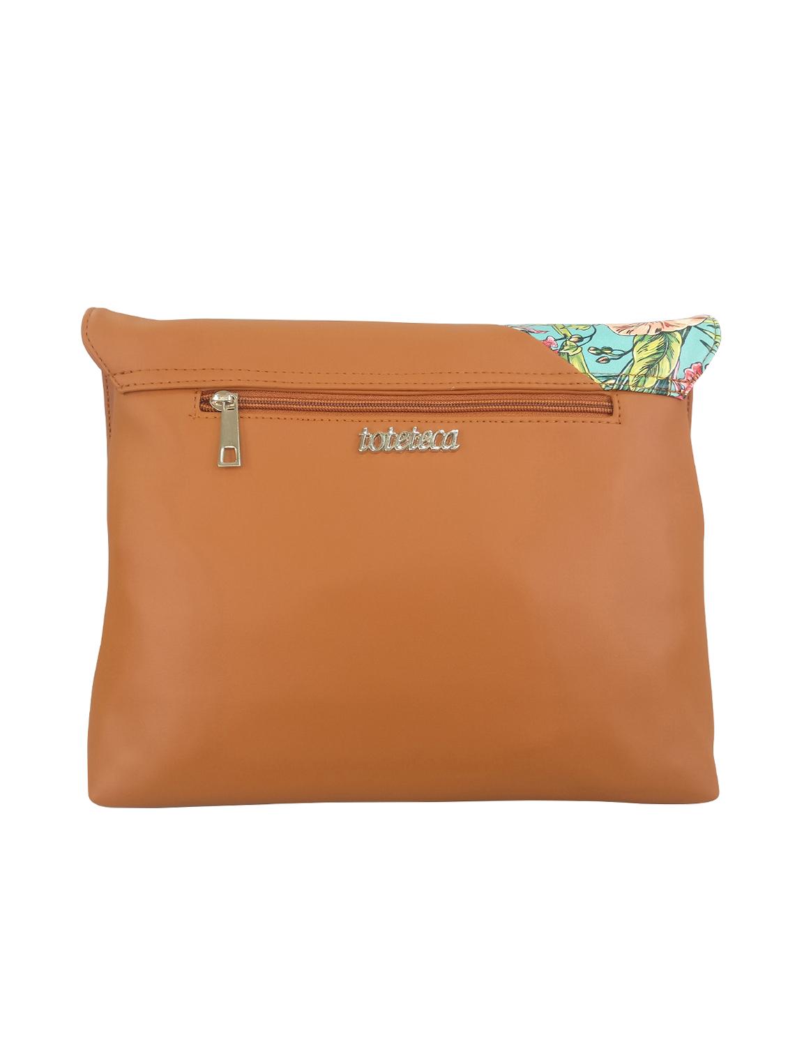 brown leatherette regular sling bag - 13717477 - Standard Image - 1