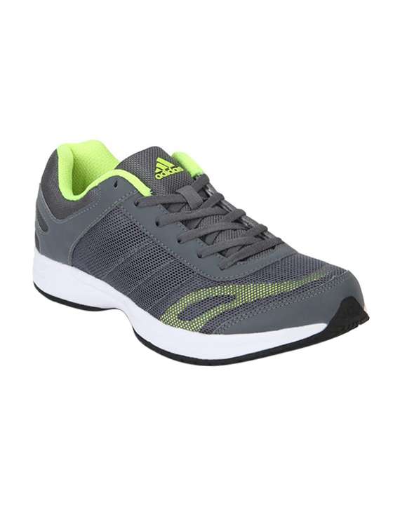grey mesh sport shoes