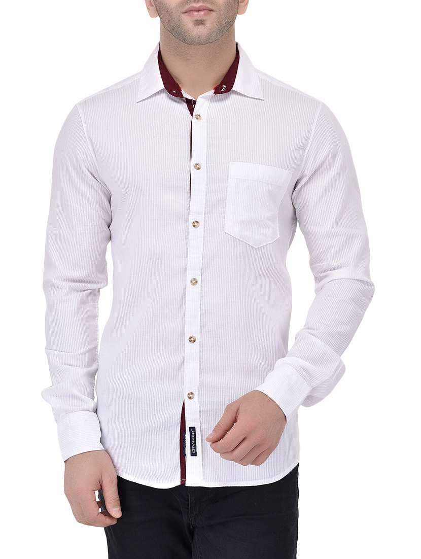 mens stripes casual shirt