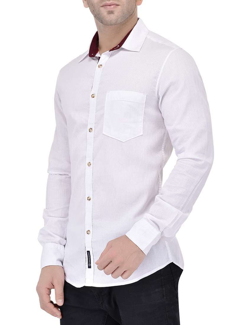 mens stripes casual shirt - 13733534 -  Standard Image - 1