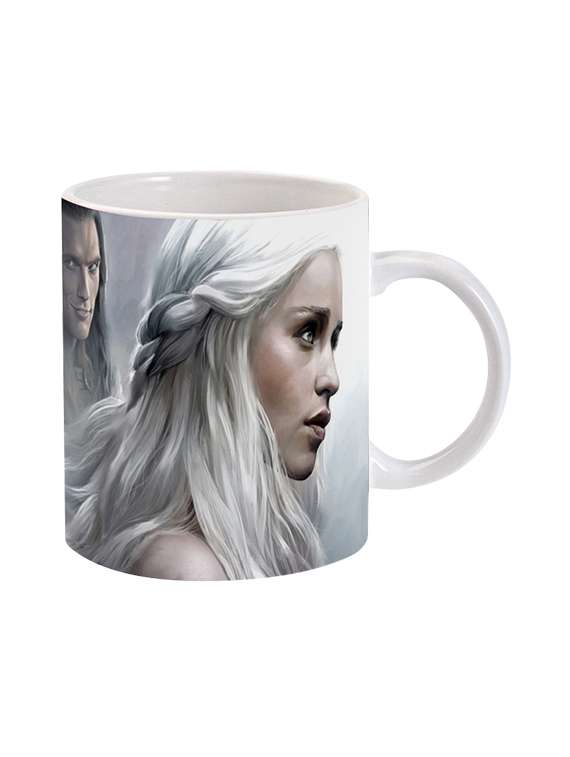 mooch wale game of thrones daenerys lovers art ceramic mug