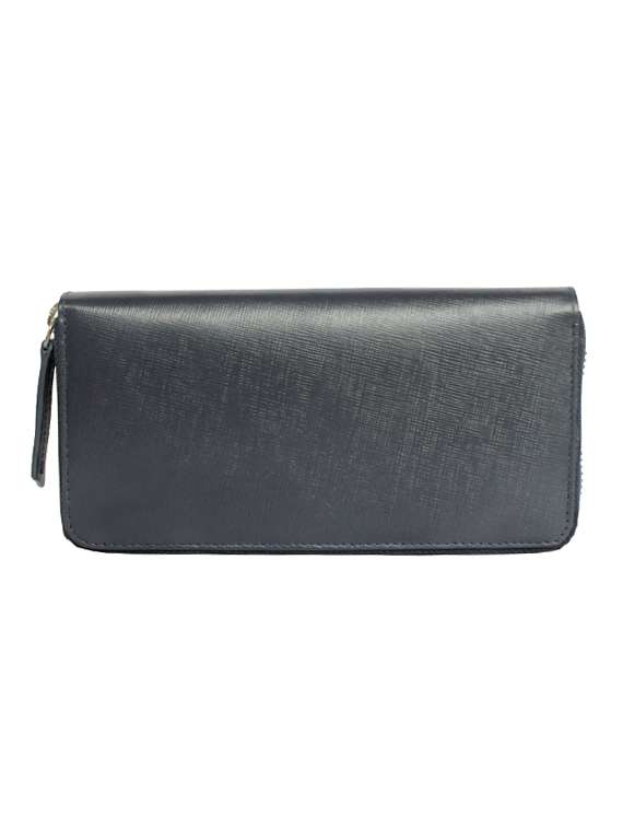 black leather wallet