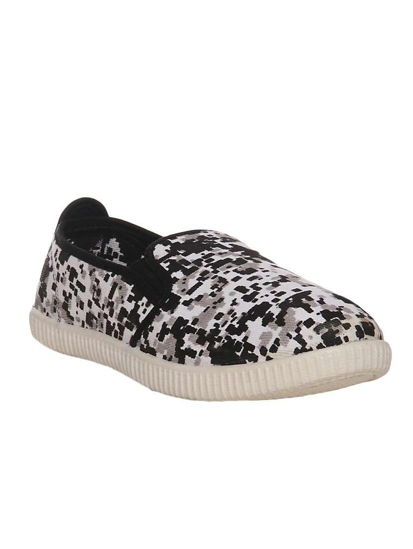 multi colored slip on loafer