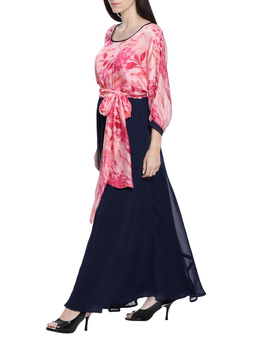 black polyester dress - 13753058 - Standard Image - 1