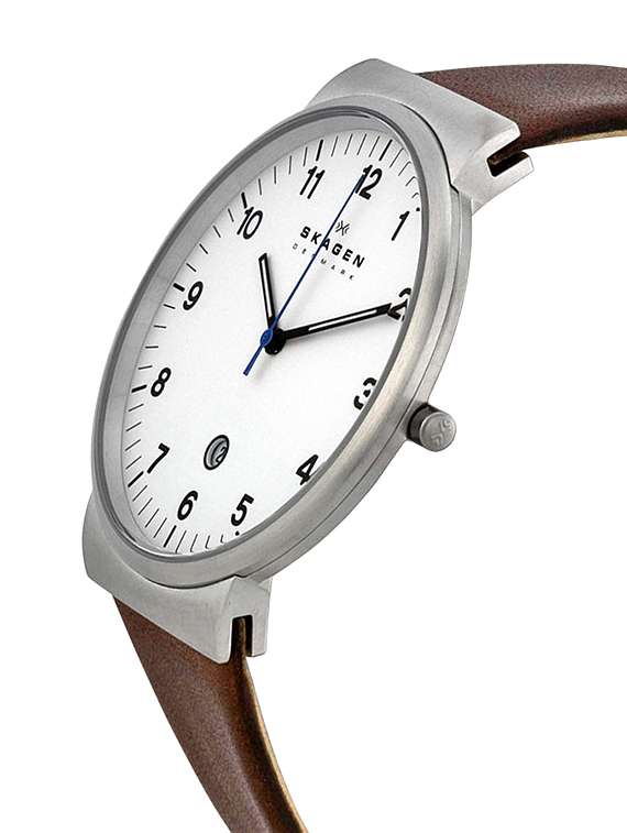 Buy online Skagen White Dial Watch For Men Skw6082 from Watches - Main Image